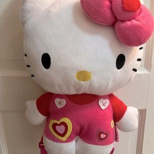 Hello Kitty plush backpack